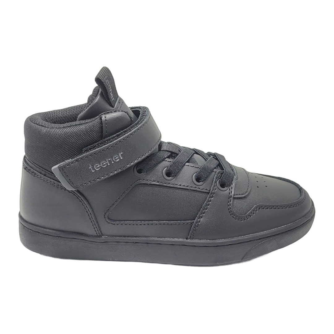 ZAPATILLAS ESCOLARES TEENER NEGRAS | 486 - 6037 TEENER 38 - CalzadosPaola