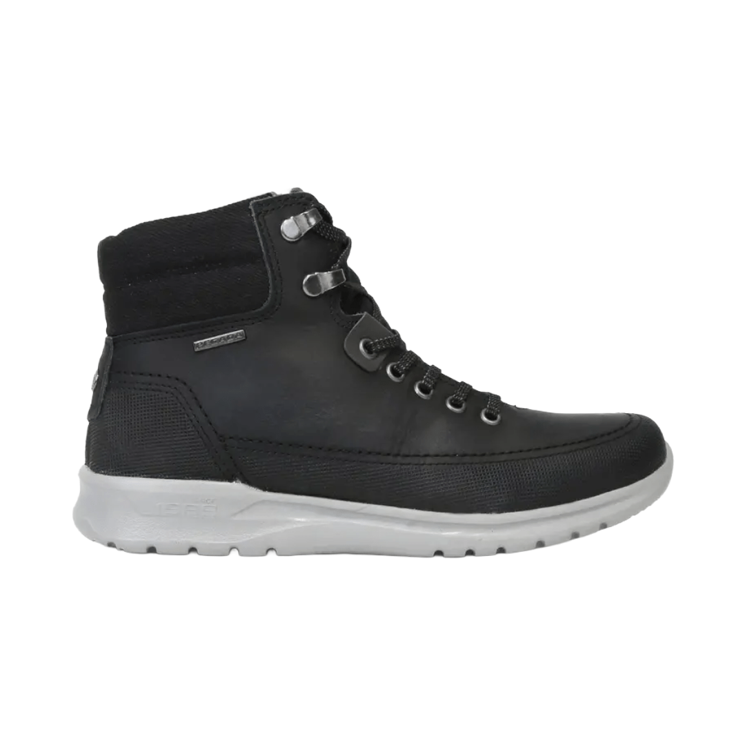 BOTINES PEGADA DE CUERO NEGRO (HOMBRE) | 181991 - 05 PEGADA 43 - CalzadosPaola