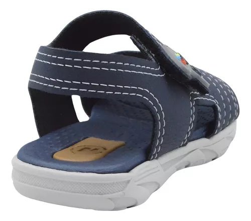 SANDALIAS MOLEKINHO NIÑOZ AZUL 2135.662.13958 - 33300 MOLEKINHO 20 - CalzadosPaola