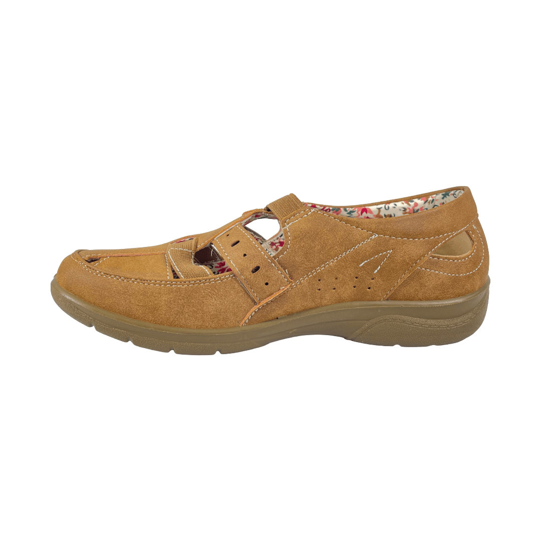 ZAPATOS DE DESCANSO PASSER CAFÉ MUJER | 307 - 16 PASSER 35 - CalzadosPaola
