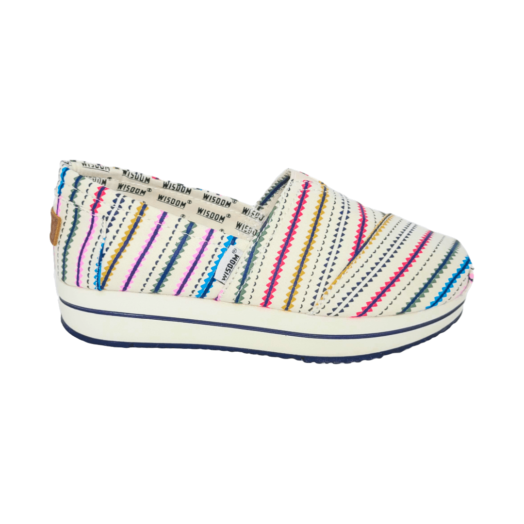 ALPARGATAS WISDOM ETNICO BEIGE | W - 010 WISDOM 35 - CalzadosPaola