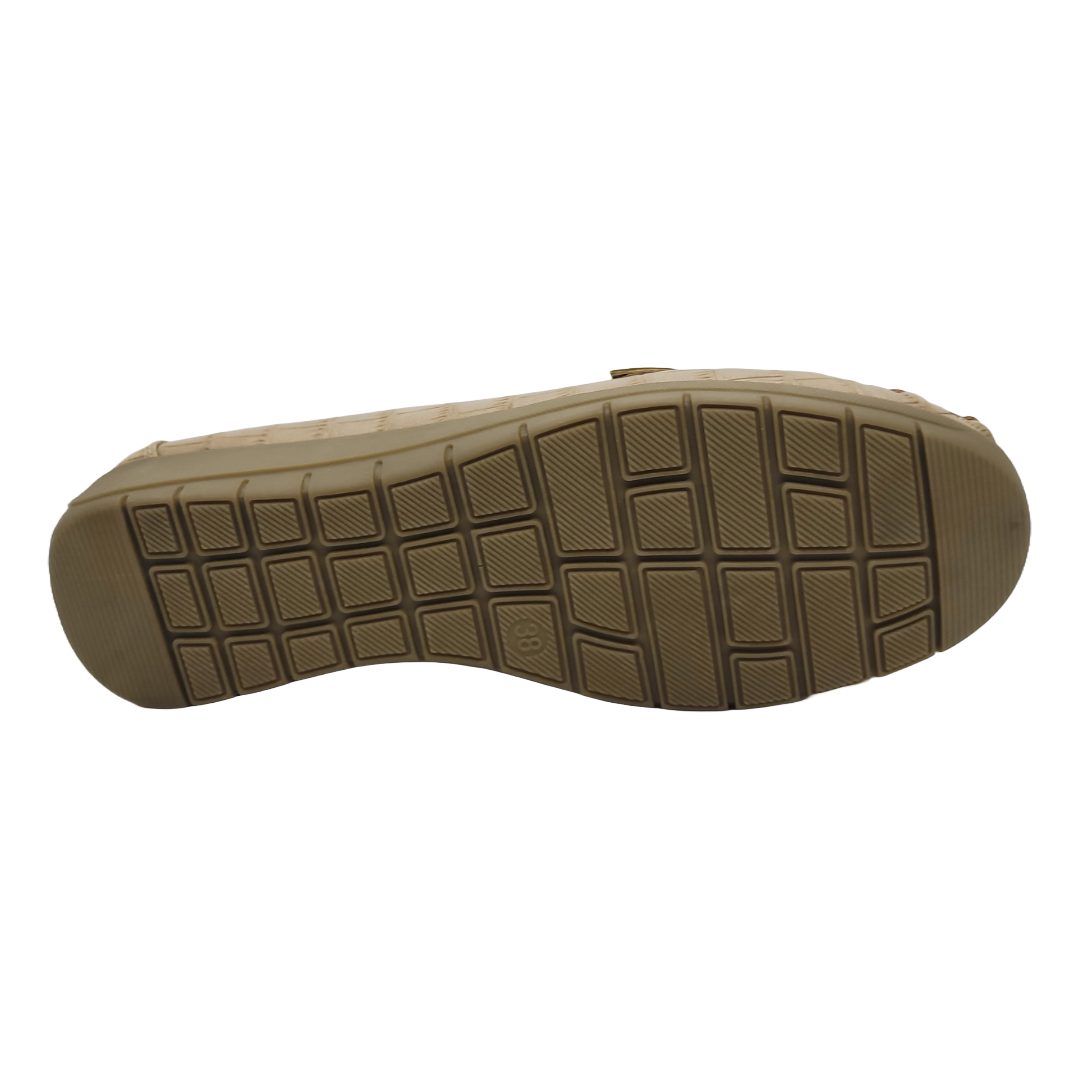MOCASINES HUALUNAOTE BEIGE | H - 116 HUALUNAOTE 41 - CalzadosPaola