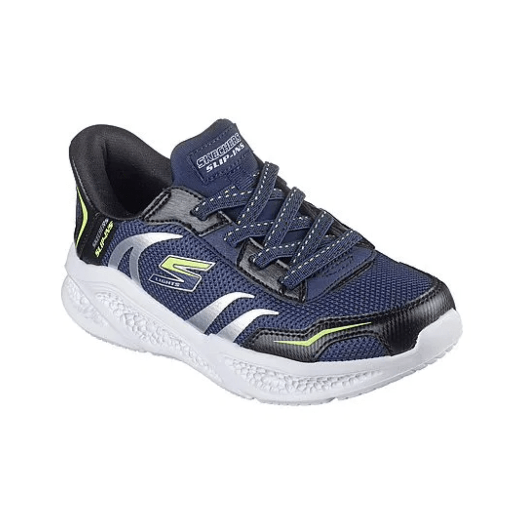 ZAPATILLAS URBANAS SKECHERS METEORS LIGHTS INFANTIL | 403848L - NVBK SKECHERS 26 - CalzadosPaola