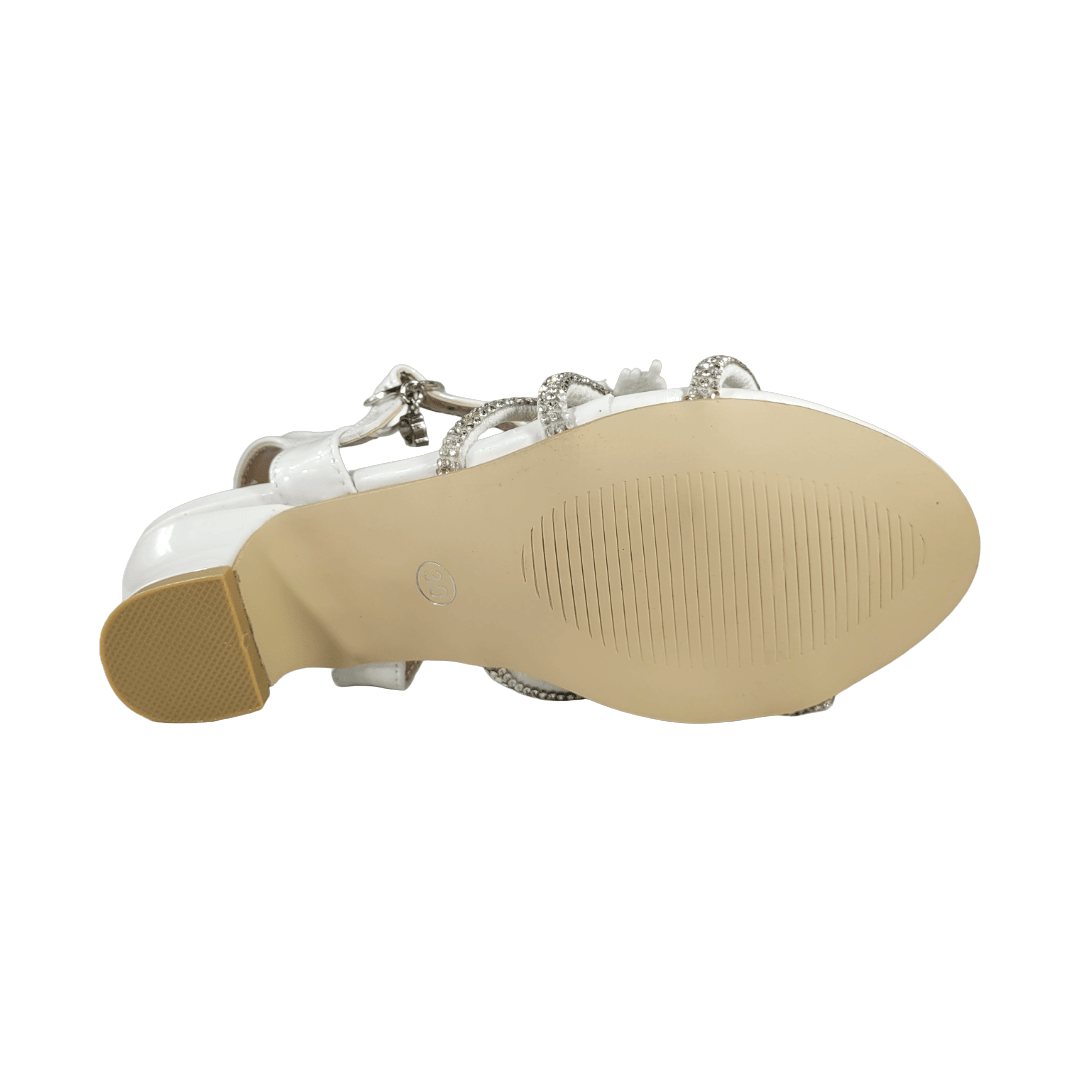 SANDALIAS DE FIESTA AGUXI BLANCO INFANTIL | 117 - 4 AGUXI 28 - CalzadosPaola