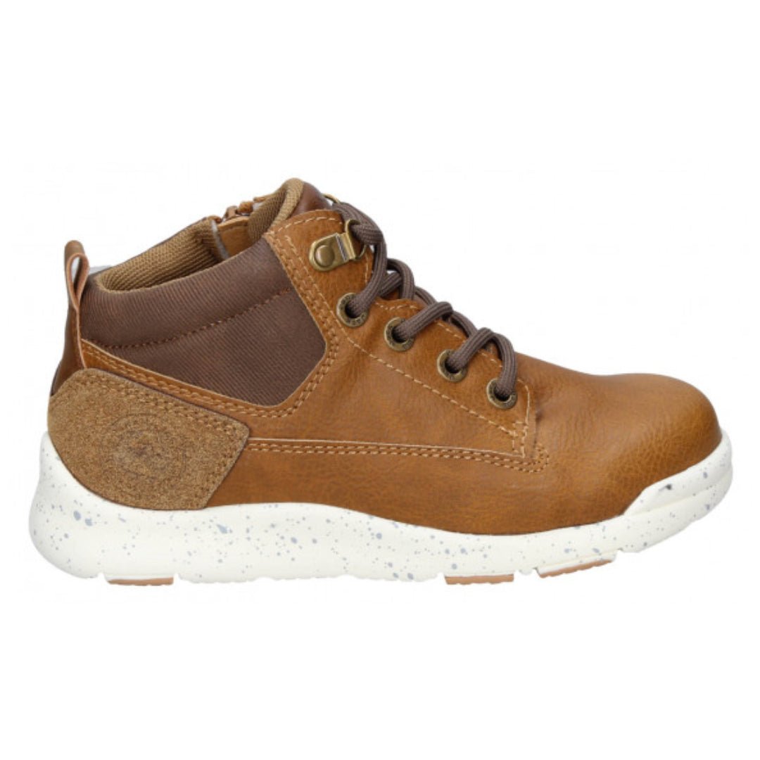 BOTINES PANAMA JACK CAFÉ CLARO (NIÑOS) | KN102A60022 PANAMA JACK 33 - CalzadosPaola