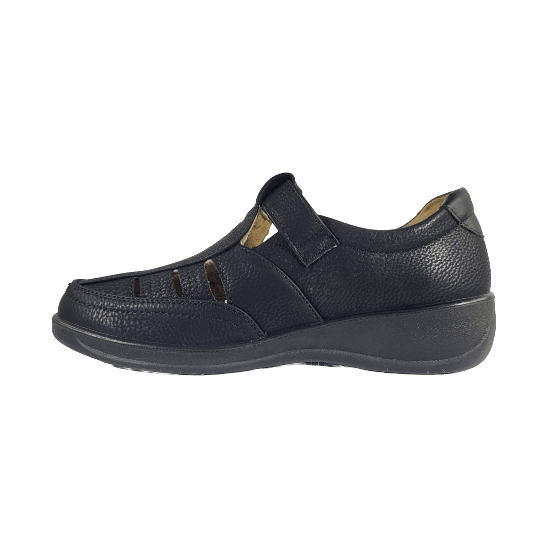 SANDALIAS PASSER NEGRO CASUAL MUJER | 010 PASSER 35 CL / 23.3 CM - CalzadosPaola
