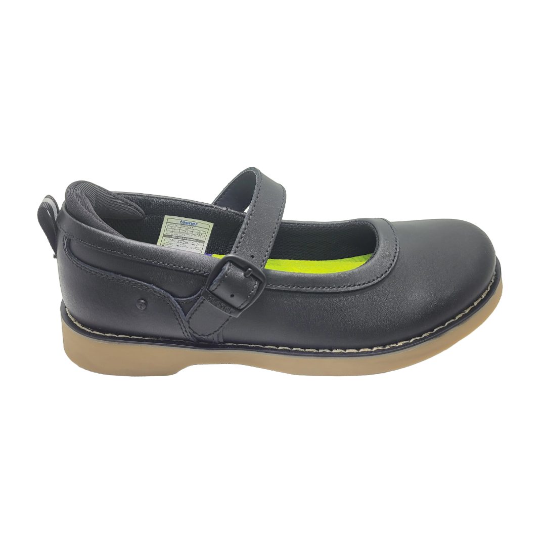 ZAPATOS ESCOLARES TEENER PARA NIÑAS (NEGRO) | 356 - 6284 TEENER 33 - CalzadosPaola