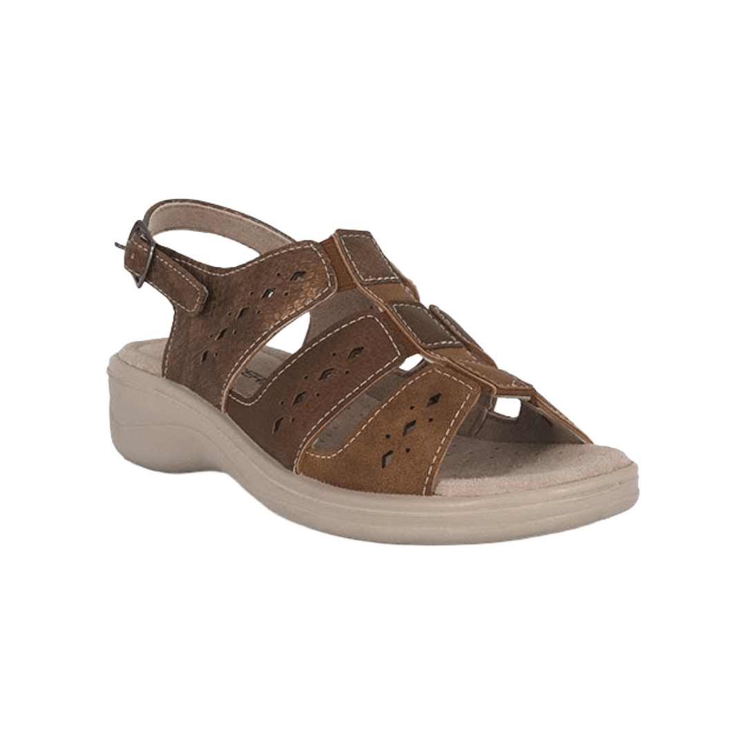 SANDALIAS PASSER BAYAN CARAMELO MUJER 018 - 16 PASSER 35 CL / 23.3 CM - CalzadosPaola