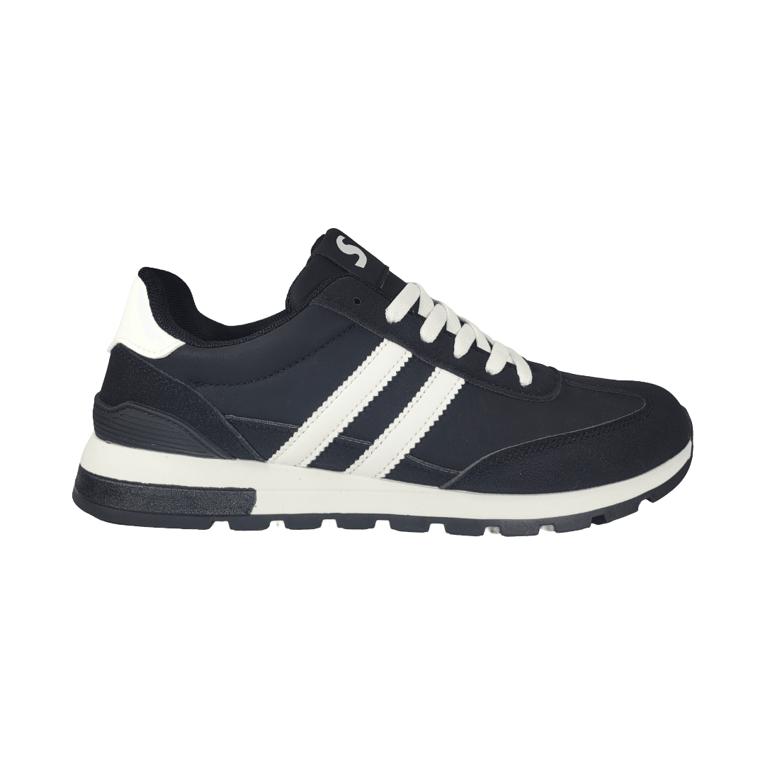 ZAPATILLAS URBANAS SKATER NEGRO/BLANCO HOMBRE | 1503 - 0231 SKATER 39 CL / 25 CM - CalzadosPaola