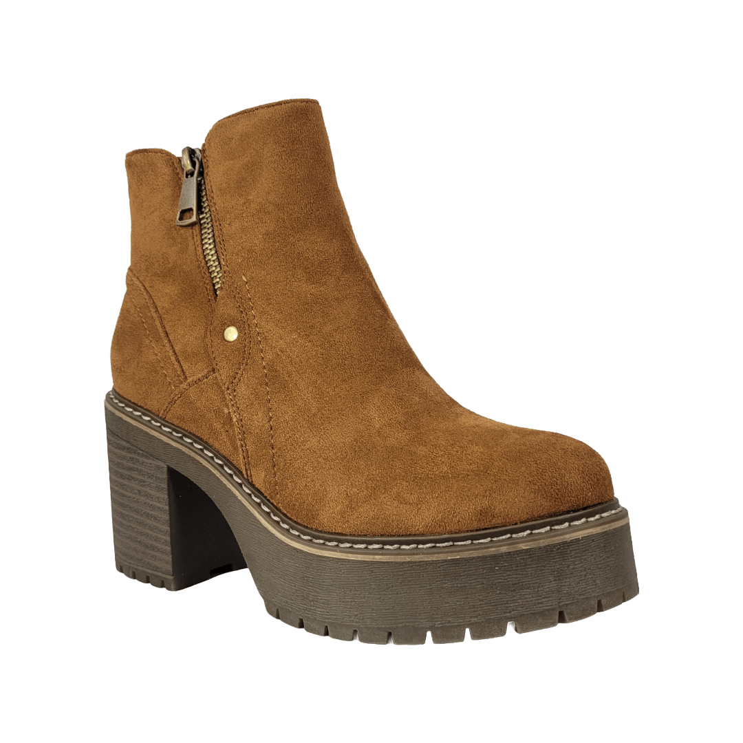 BOTINES STYLO CAMEL MUJER | ST23 - 5 STYLO 35 CL / 22.5 CM - CalzadosPaola