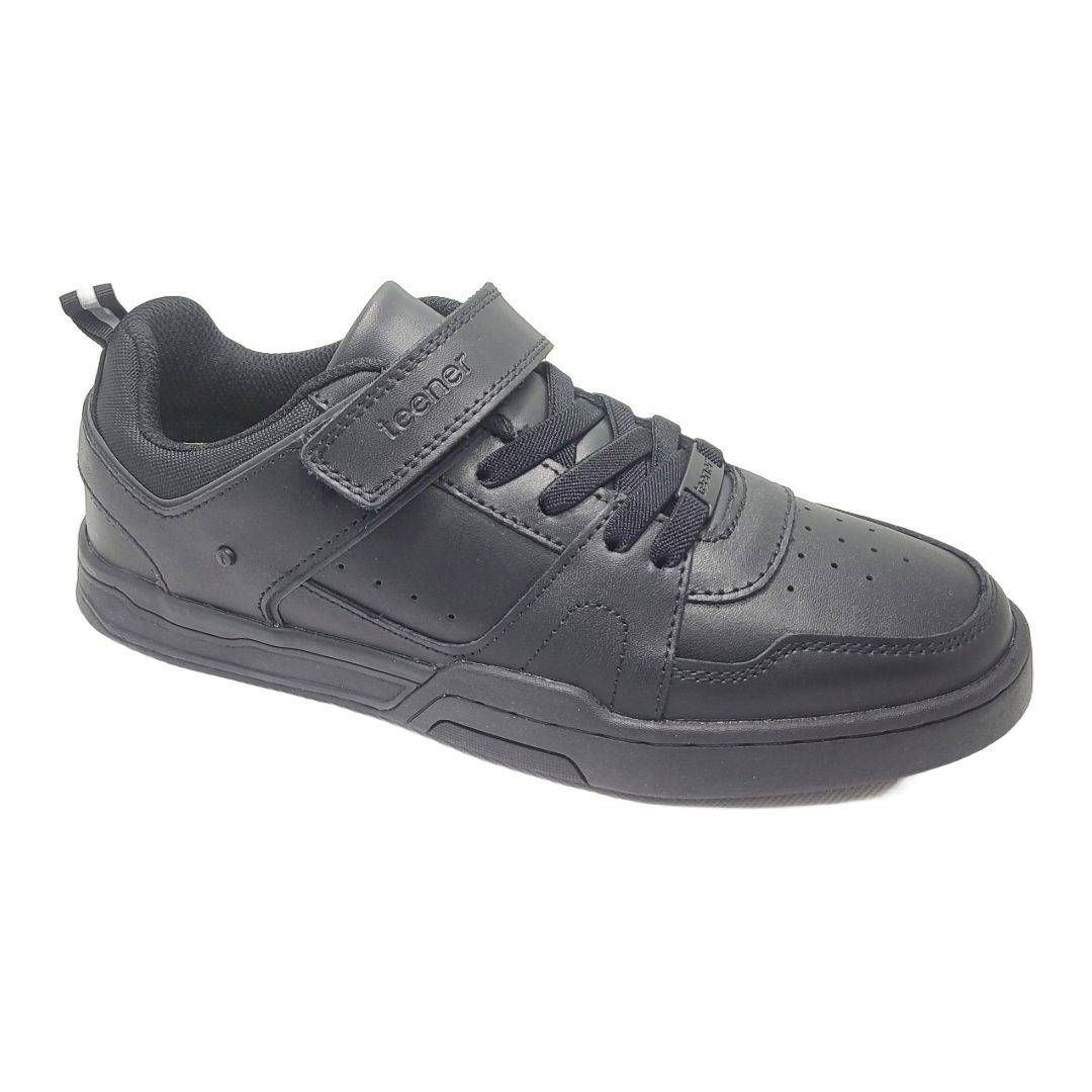 ZAPATILLAS ESCOLARES TEENER NEGRAS | 886 - 6040 TEENER 44 - CalzadosPaola
