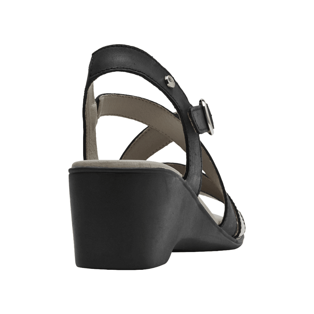 SANDALIAS BRUNO ROSSI NEGRO MUJER BRM0010 BRUNO ROSSI 35 - CalzadosPaola