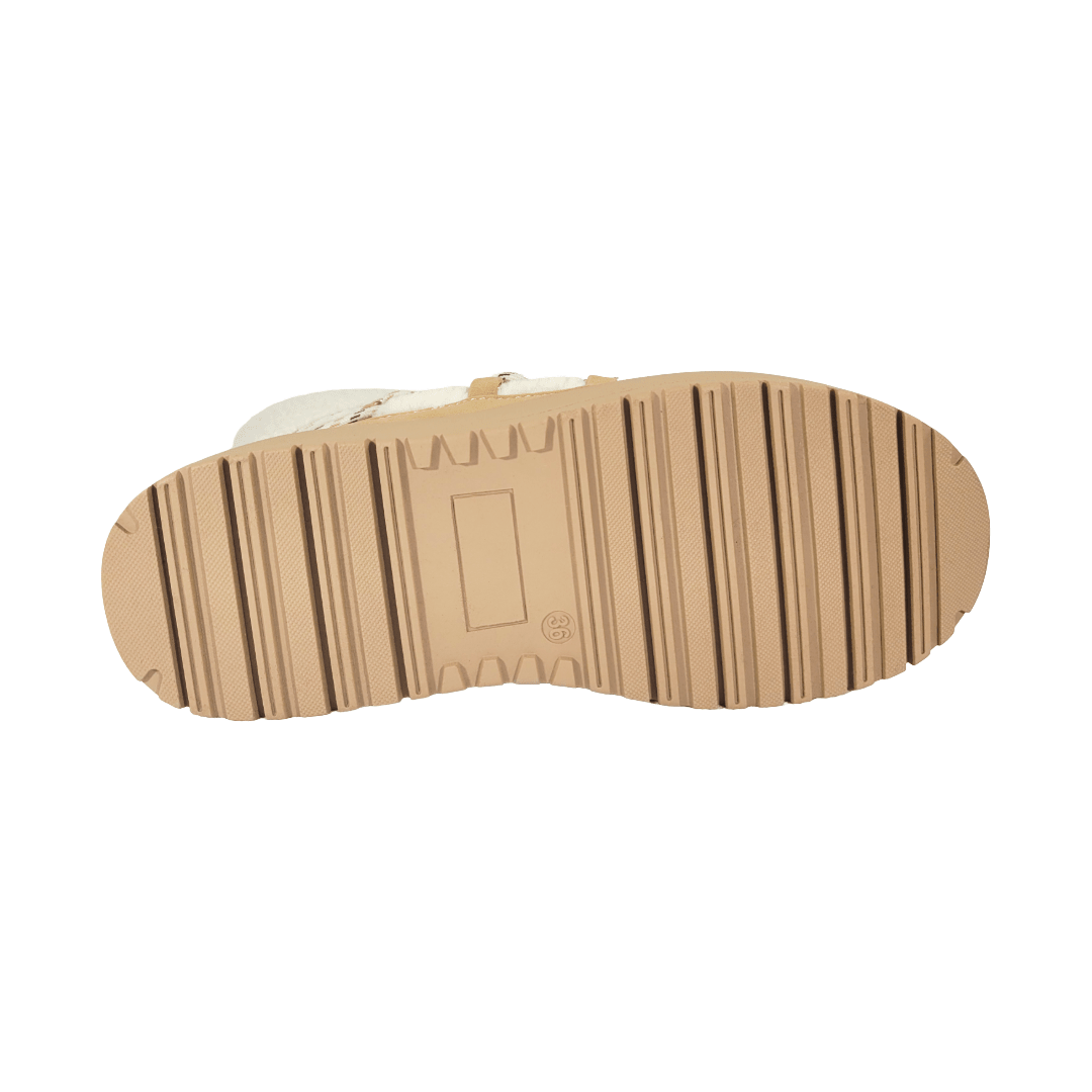 BOTINES CHALADA BEIGE MUJER | 38 - AILEN - 1 CHALADA 35 CL / 22.9 CM - CalzadosPaola