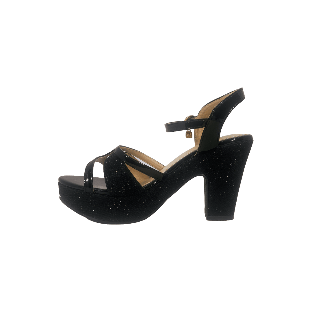 SANDALIAS DE FIESTA AGUXI BLACK 2076 AGUXI 36 - CalzadosPaola