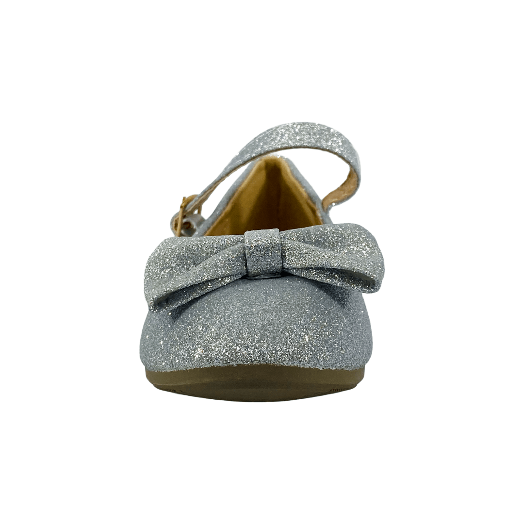 BALLERINAS HUALUNAOTE PLATEADO INFANTIL | XT322B HUALUNAOTE 24 - CalzadosPaola