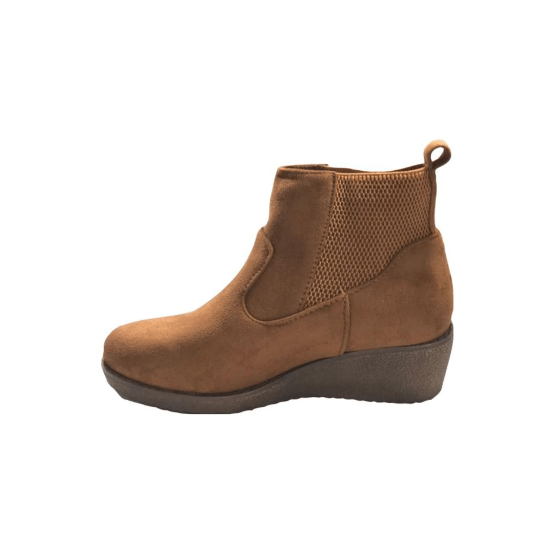 BOTINES CELINA CAMEL TS1801 CELINA RIGIO 35 - CalzadosPaola
