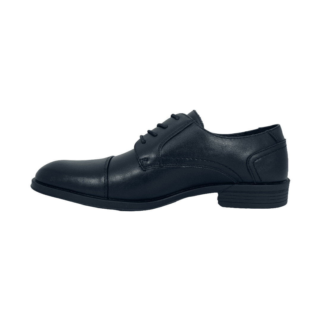 ZAPATOS FORMALES UNISPORT NEGRO INFANTIL | 9013 - 02/1 UNISPORT 28 CL / 18.6 CM - CalzadosPaola