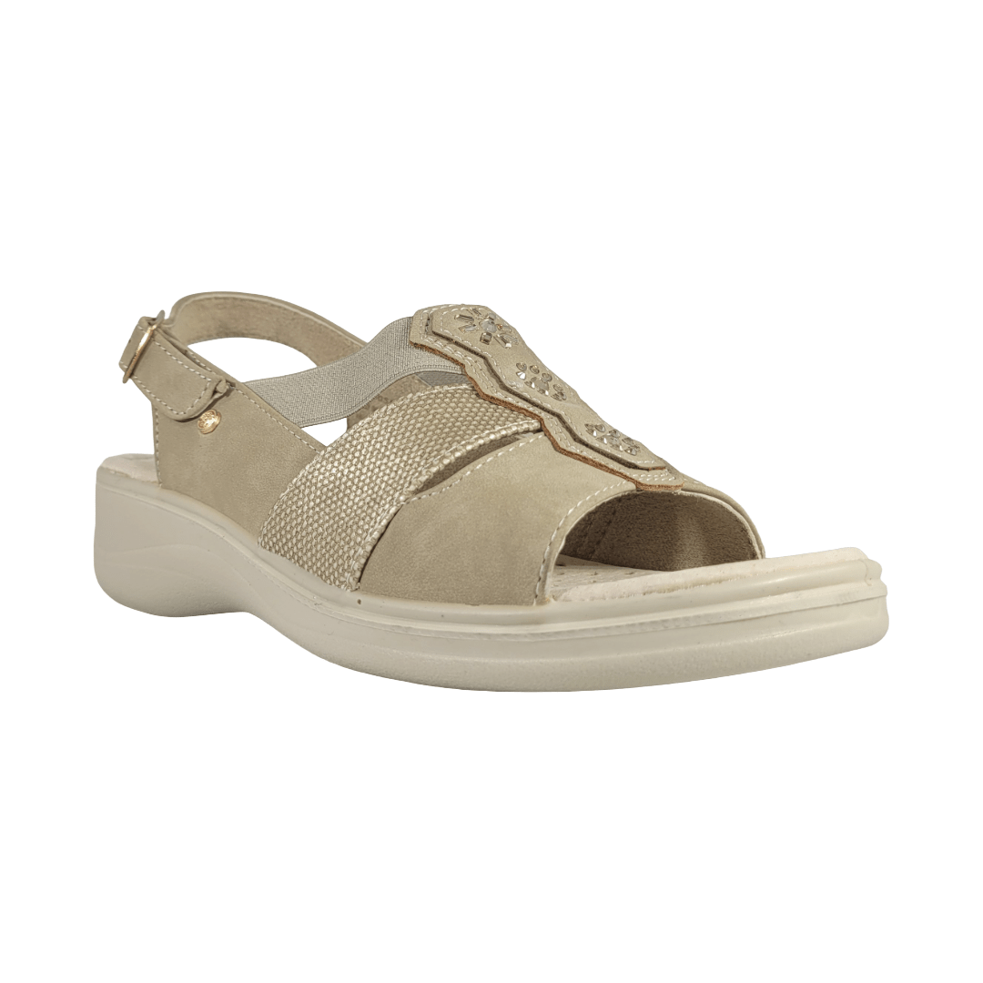 SANDALIAS PASSER BEIGE MUJER | 020 PASSER 35 CL / 23.3 CM - CalzadosPaola