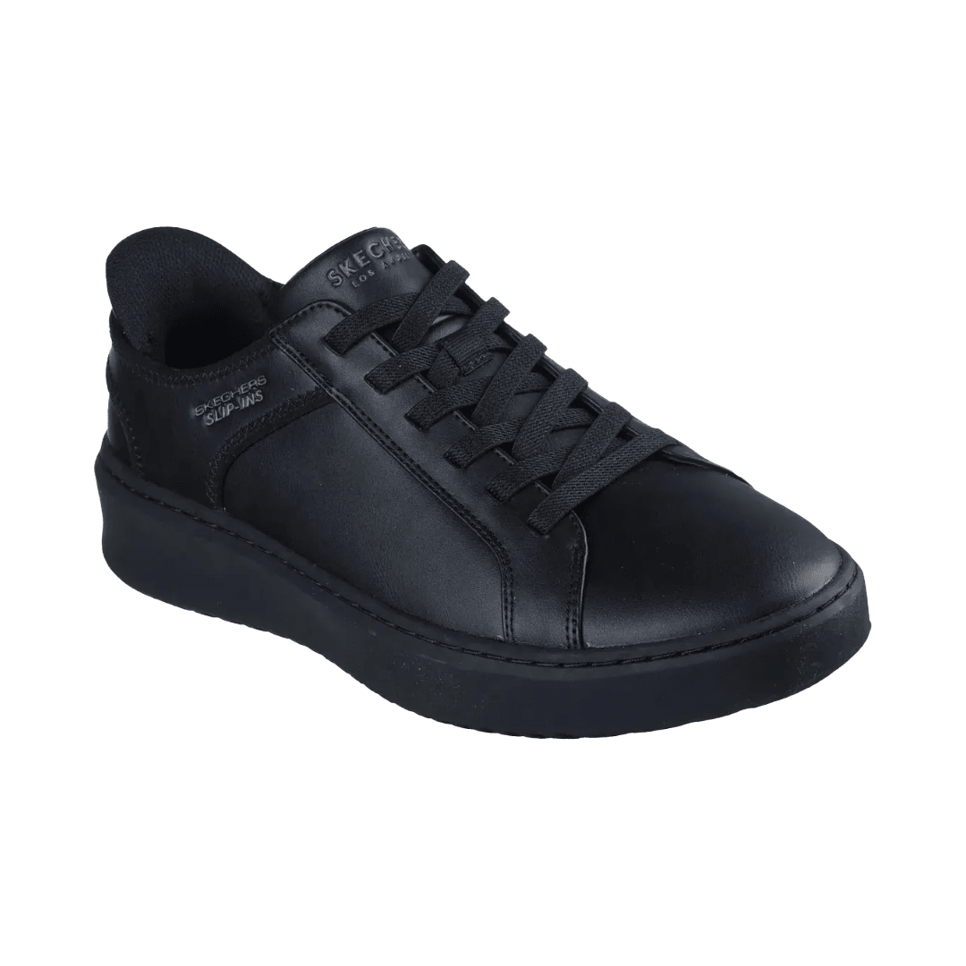 ZAPATILLAS URBANAS SKECHERS COURT BREAK HOMBRE 183177 - BBK SKECHERS 39 CL / 7 US / 25 CM - CalzadosPaola