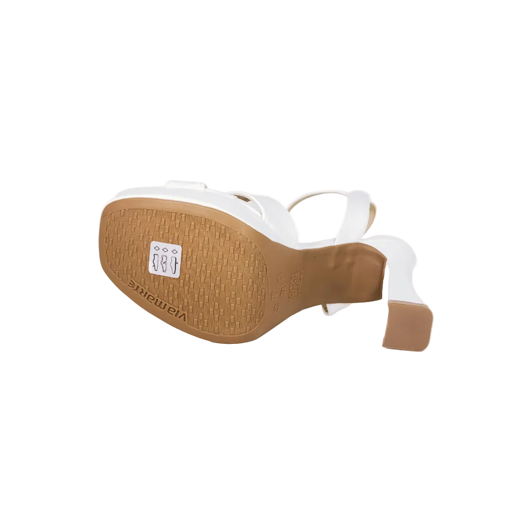 SANDALIAS DE FIESTA VIA MARTE BLANCO MUJER | 23-18005-02