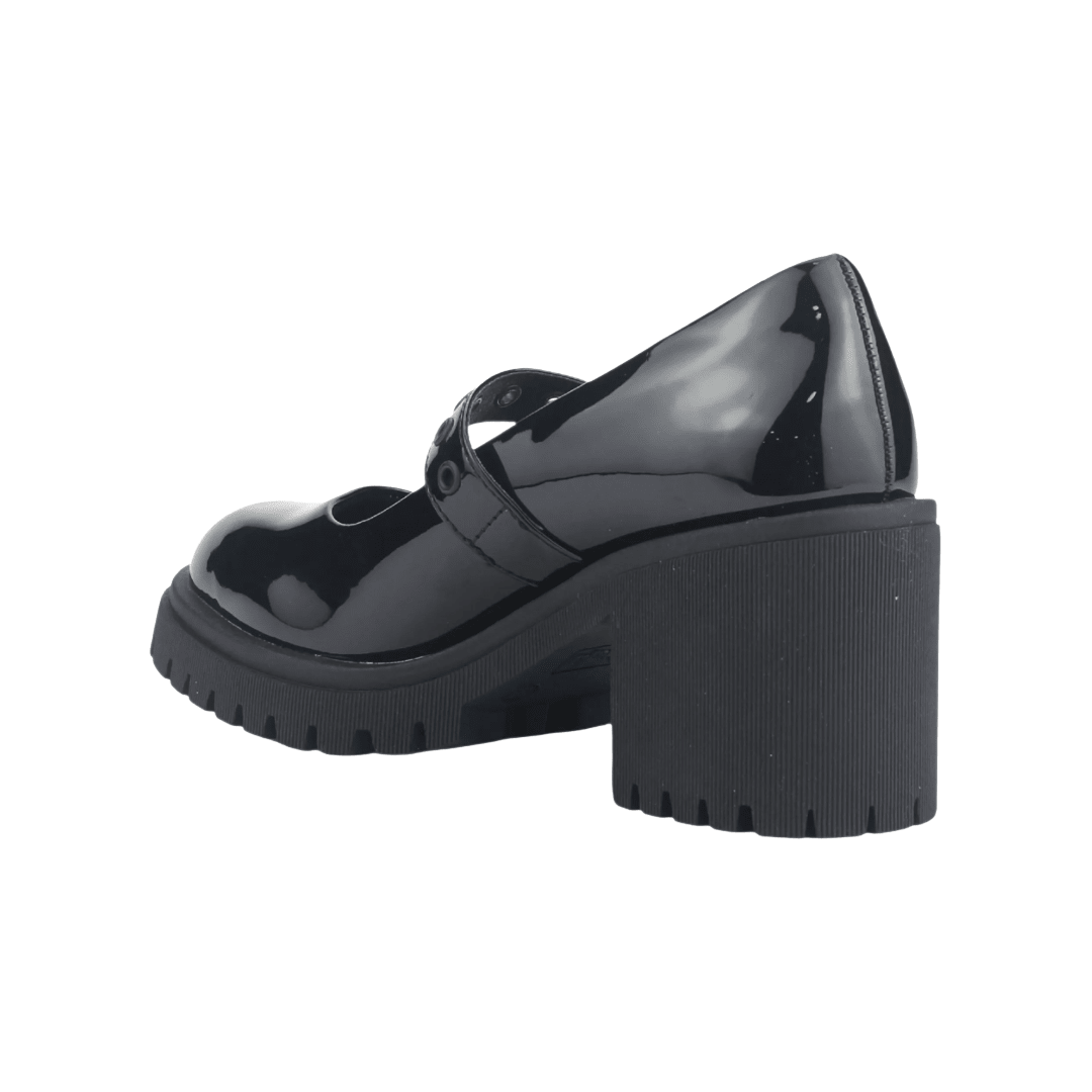 ZAPATOS CHALADA NEGRO CHAROL MUJER 1 - JORDI - 2 CHALADA 35 - CalzadosPaola