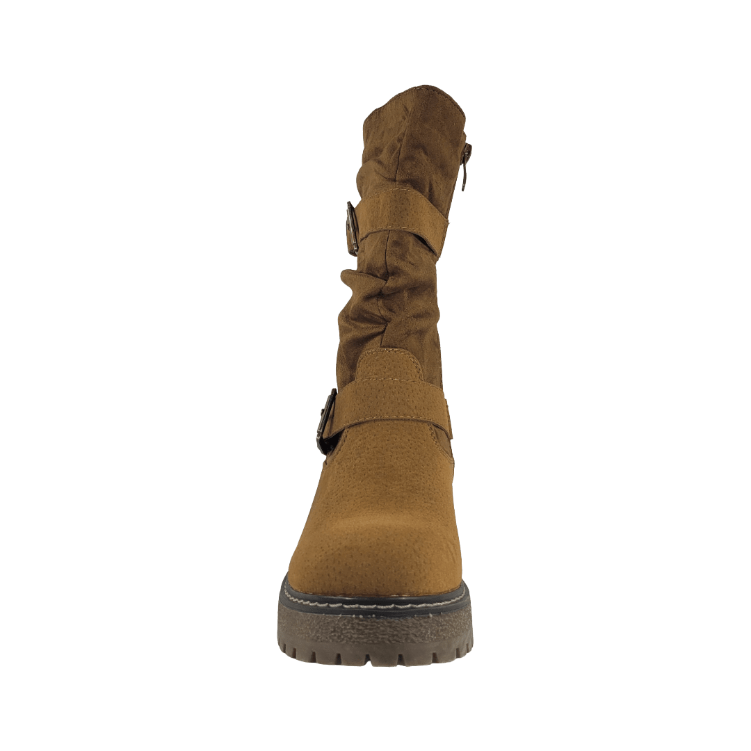 BOTINES CELINA RIGIO CAMEL MUJER | JS1806 CELINA RIGIO 35 CL / 22.5 CM - CalzadosPaola