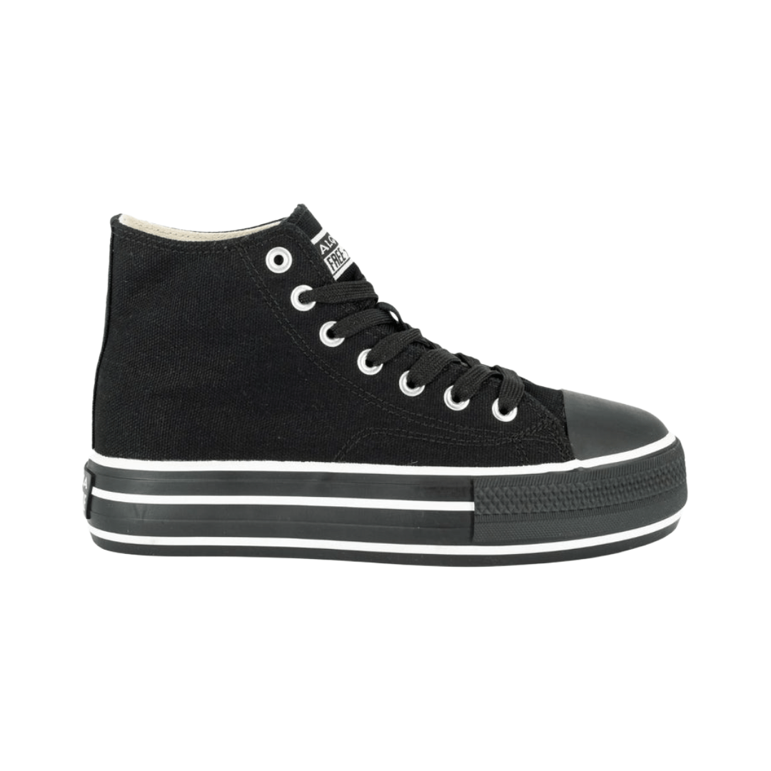 ZAPATILLAS URBANAS ALQUIMIA NEGRO MUJER 5835 ALQUIMIA 35 - CalzadosPaola