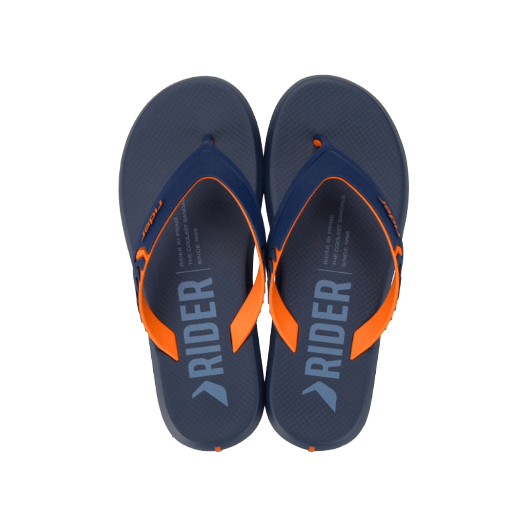 SANDALIAS RIDER AZUL/NARANJA HOMBRE GR - RI - 12438 GRENDENE 38 CL / 24 CM - CalzadosPaola
