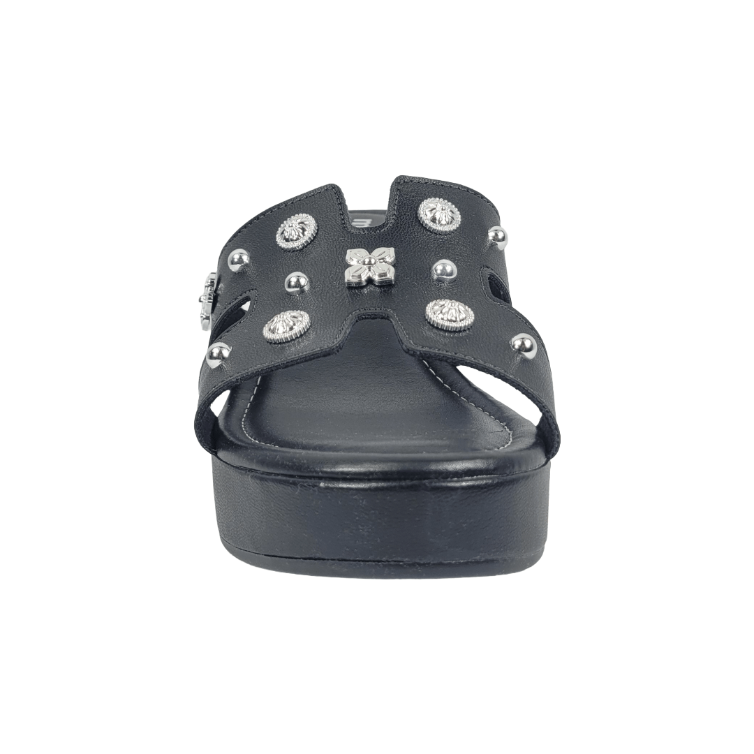 SANDALIAS MOLECA NEGRO MUJER | 5549.105.9569 - 15745 MOLECA 35 - CalzadosPaola