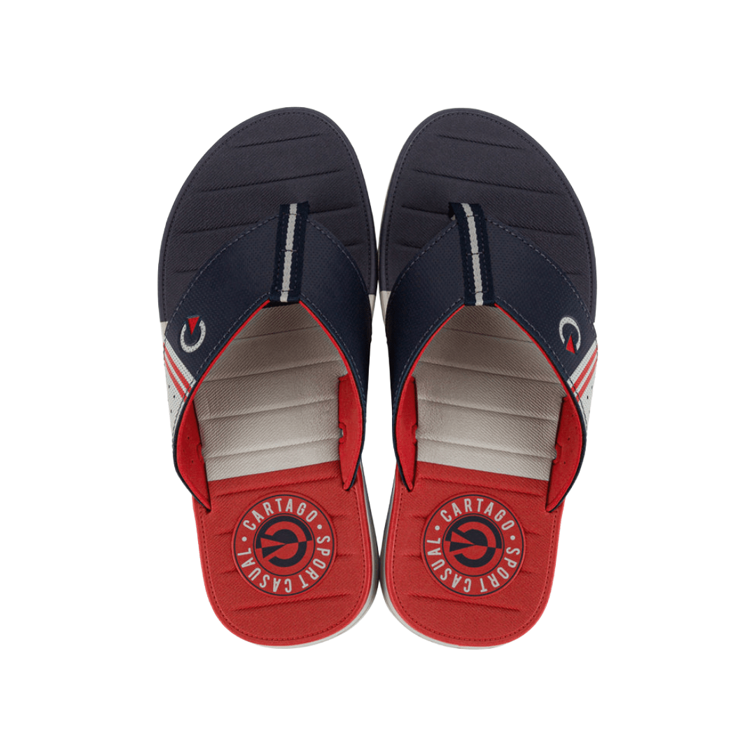 SANDALIAS CARTAGO AZUL HOMBRE GR - CT - 11333 CARTAGO 40 - CalzadosPaola