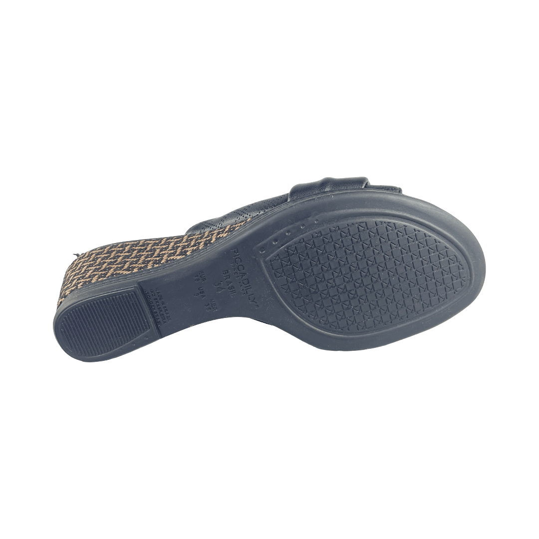 SANDALIAS PICCADILLY NEGRO CASUAL MUJER VU4699T PICADELLY 34 - CalzadosPaola