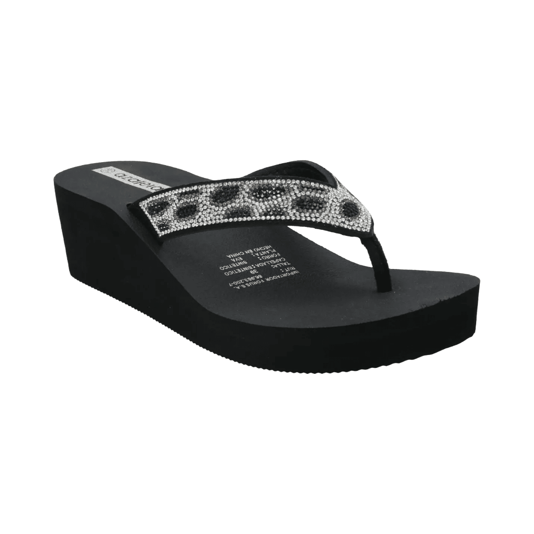 SANDALIAS AZALEIA SILVIA NEGRO AZ210011303 - 411 AZALEIA 35 - CalzadosPaola