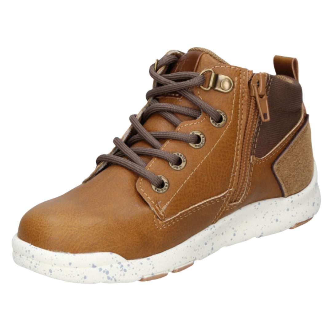 BOTINES PANAMA JACK CAFÉ CLARO (NIÑOS) | KN102A60022 PANAMA JACK 33 - CalzadosPaola