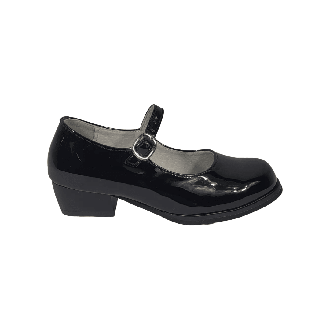 ZAPATOS DE CUECA ALQUIMIA NEGRO CHAROL MUJER | 3073 ALQUIMIA 34 CL / 22.7 CM - CalzadosPaola