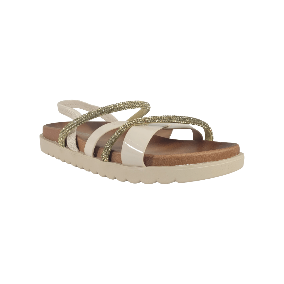 SANDALIAS HUALUNAOTE BEIGE MUJER | ZX1577 HUALUNAOTE 36 CL / 23.9 CM - CalzadosPaola