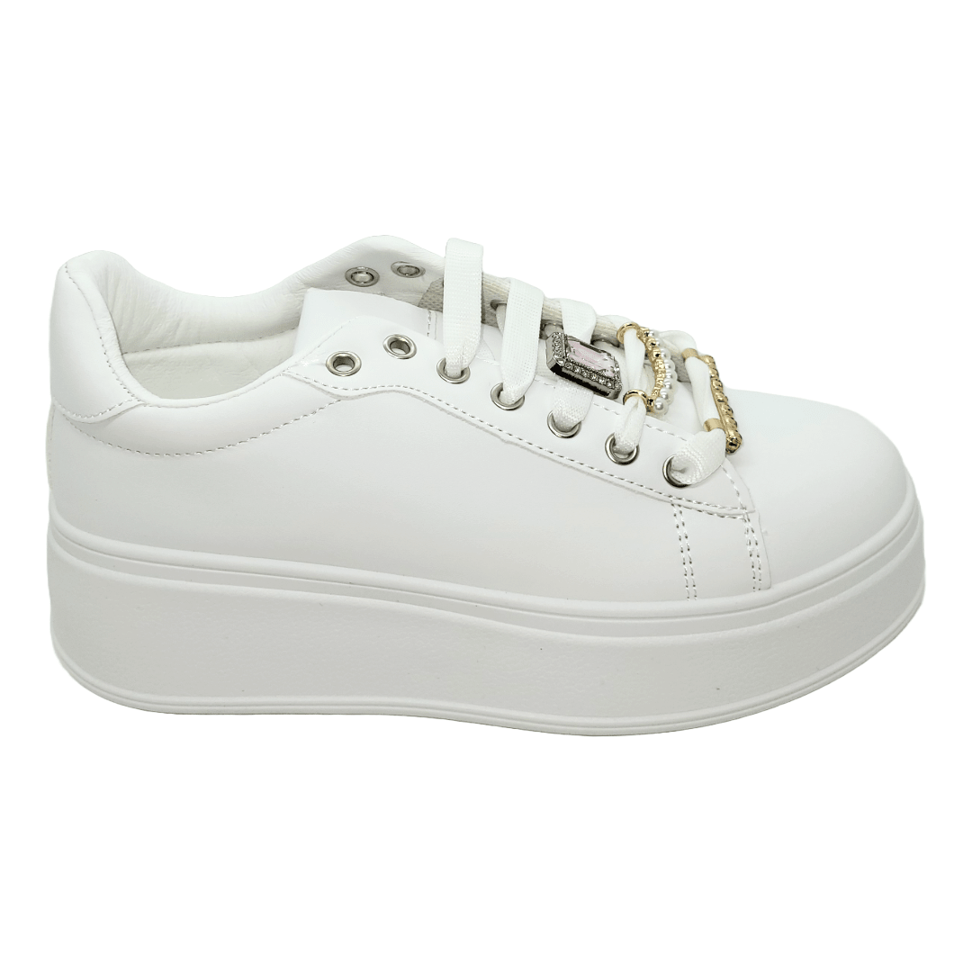 ZAPATILLAS URBANAS WEIDE BLANCO MUJER | ZW03 WEIDE 36 - CalzadosPaola