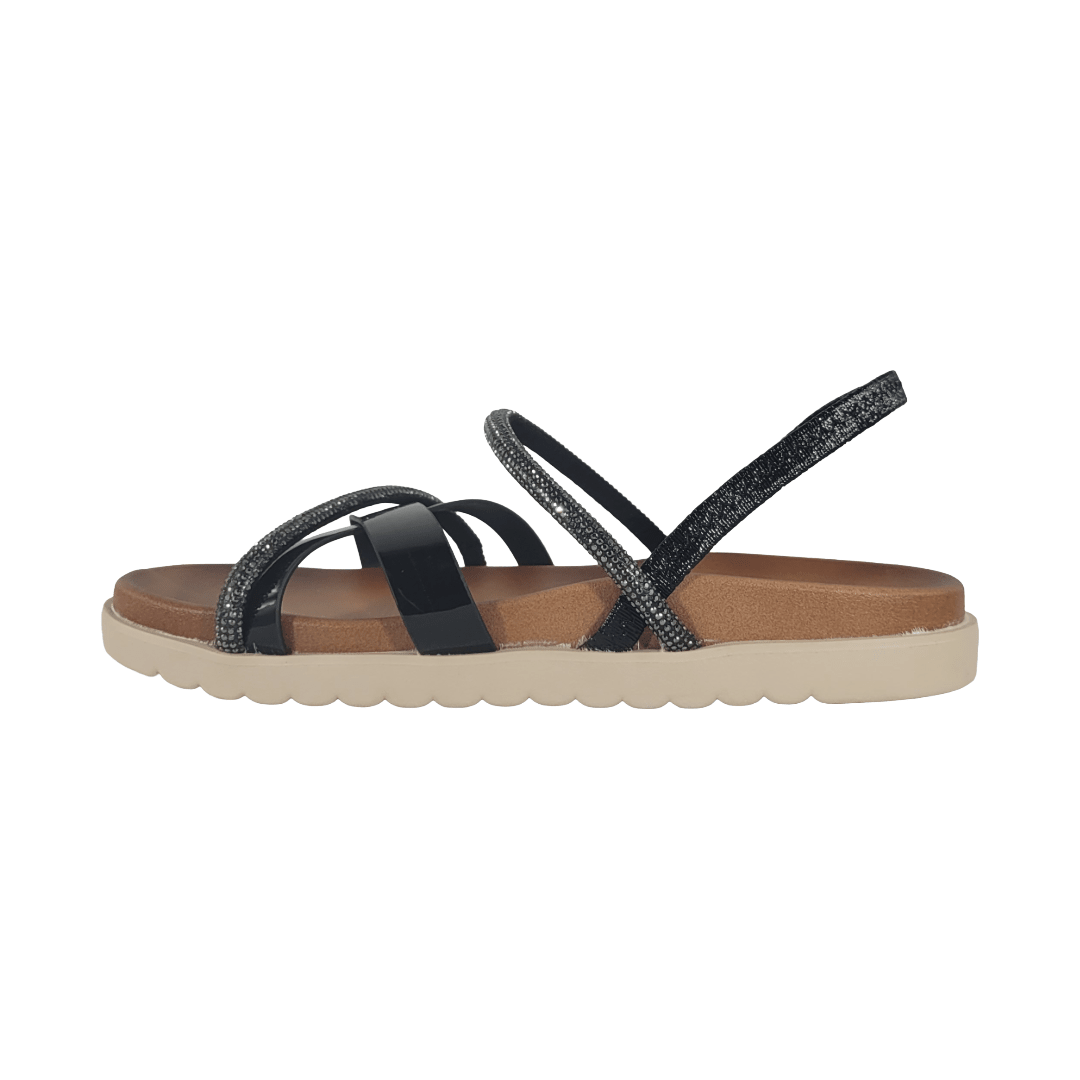 SANDALIAS HUALUNAOTE NEGRO MUJER | ZX1577 HUALUNAOTE 36 CL / 23.9 CM - CalzadosPaola