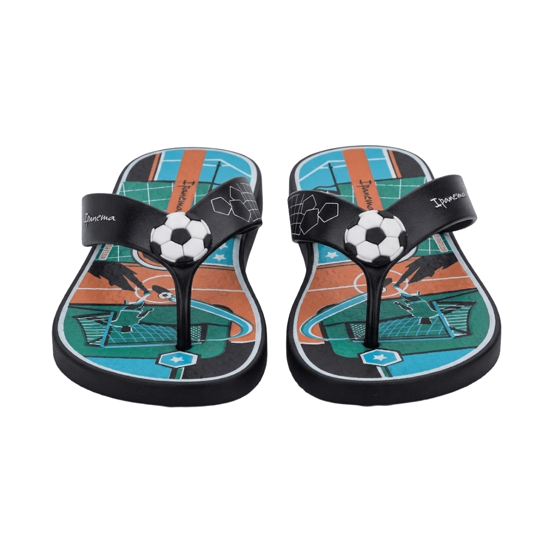 SANDALIAS IPANEMA NEGRO/VERDE INFANTIL | GR - IP - 27277 GRENDENE 24 CL / 15.5 CM - CalzadosPaola