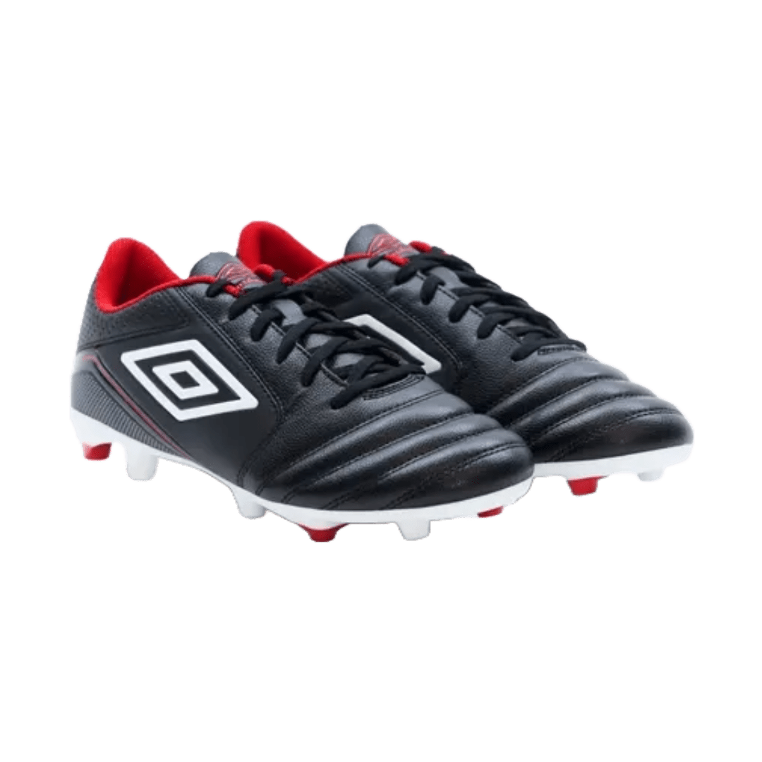 ZAPATILLAS DE FÚTBOL UMBRO CLASSICO XII [FG] NEGRAS (ADULTO) | 82002U - A66 UMBRO 7,5 - CalzadosPaola