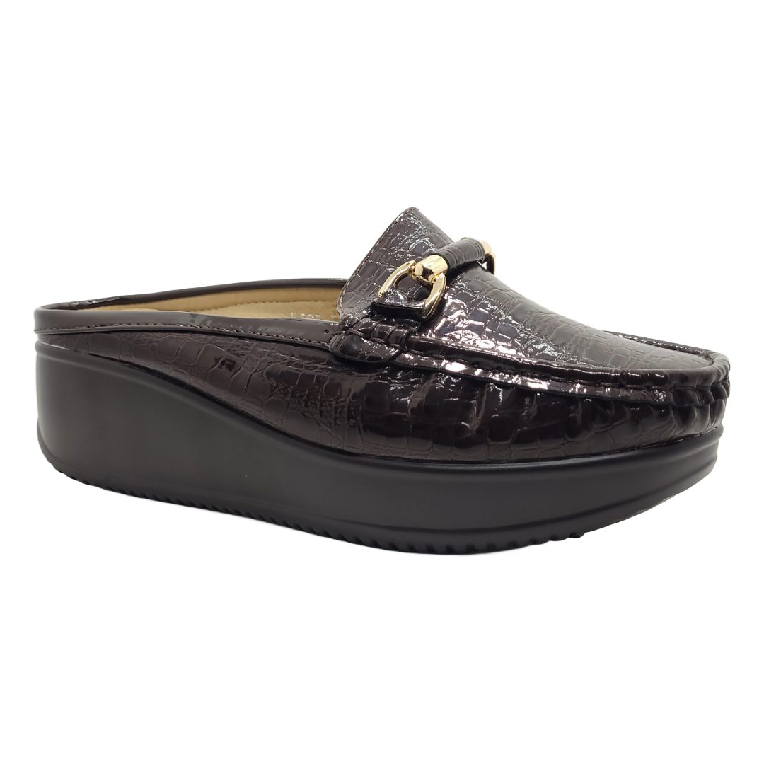 ZAPATOS DE DESCANSO ABIERTOS HUALUNAOTE BROWN | H - 125 HUALUNAOTE 40 - CalzadosPaola