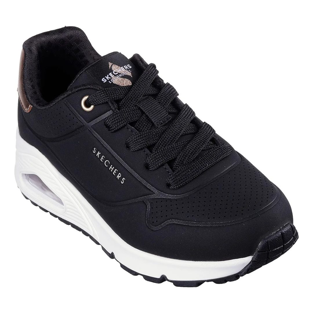 ZAPATILLAS URBANAS SKECHERS UNO GEN1 INFANTIL | 310545L - BLK SKECHERS 38 - CalzadosPaola