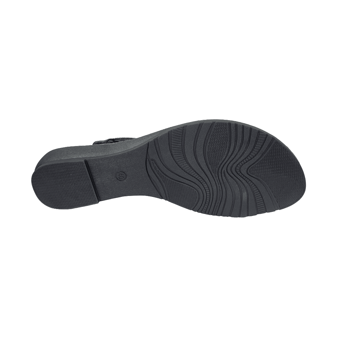 SANDALIAS BONNY FRANCO NEGRO CASUAL MUJER | 301 - 0037 BONNY FRANCO 35 CL / 23.3 CM - CalzadosPaola