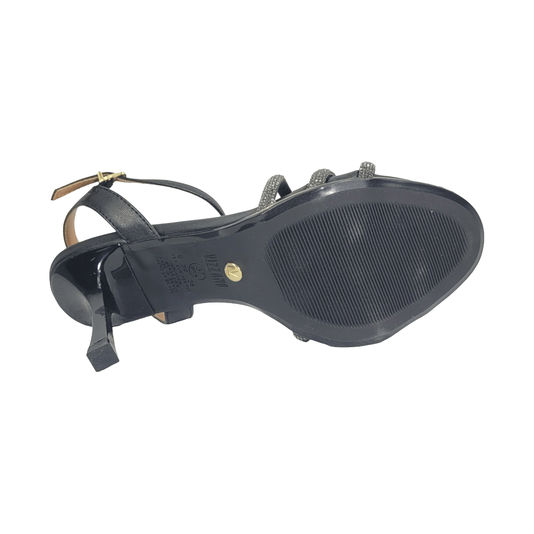 SANDALIAS DE FIESTA VIZZANO NEGRO MUJER | 6552.103.30100 - 103698 VIZZANO 35 - CalzadosPaola