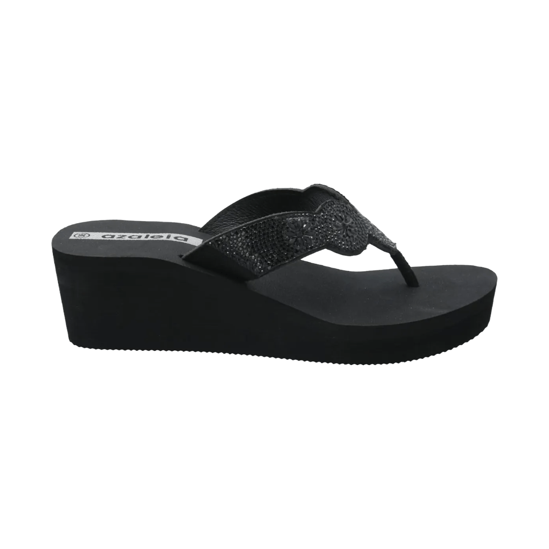 SANDALIAS AZALEIA ROSELLA NEGRO MUJER | AZ210011306 - 411 AZALEIA 35 - CalzadosPaola