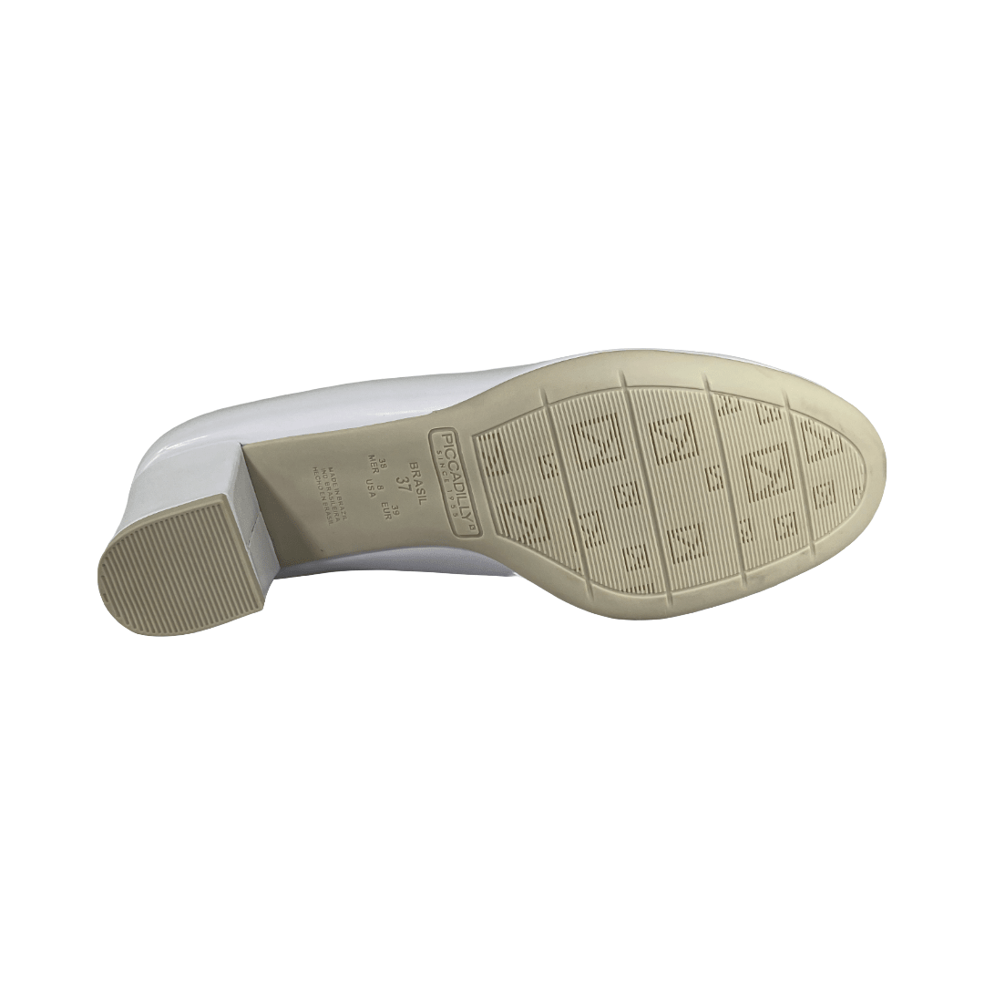 ZAPATOS FORMALES PICCADILLY BLANCO MUJER VU4013T PICADELLY 34 - CalzadosPaola