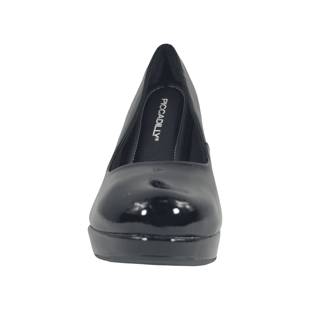 ZAPATOS FORMALES PICCADILLY NEGRO CHAROL MUJER PI - 84400100000089 PICADELLY 35 CL / 22.9 CM - CalzadosPaola