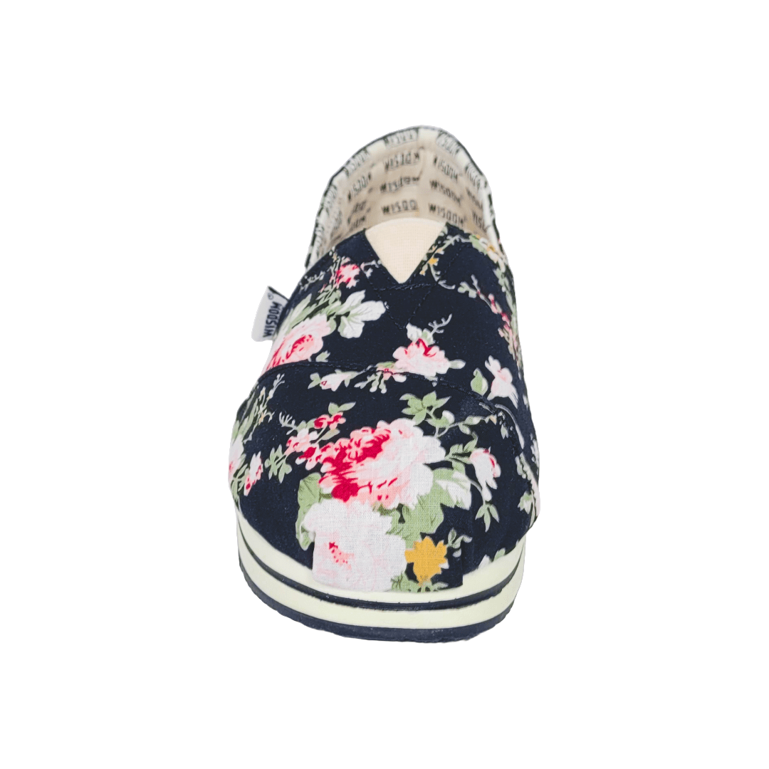 ALPARGATAS WISDOM FLOREADO ROSE MUJER | W - 010 WISDOM 35 - CalzadosPaola