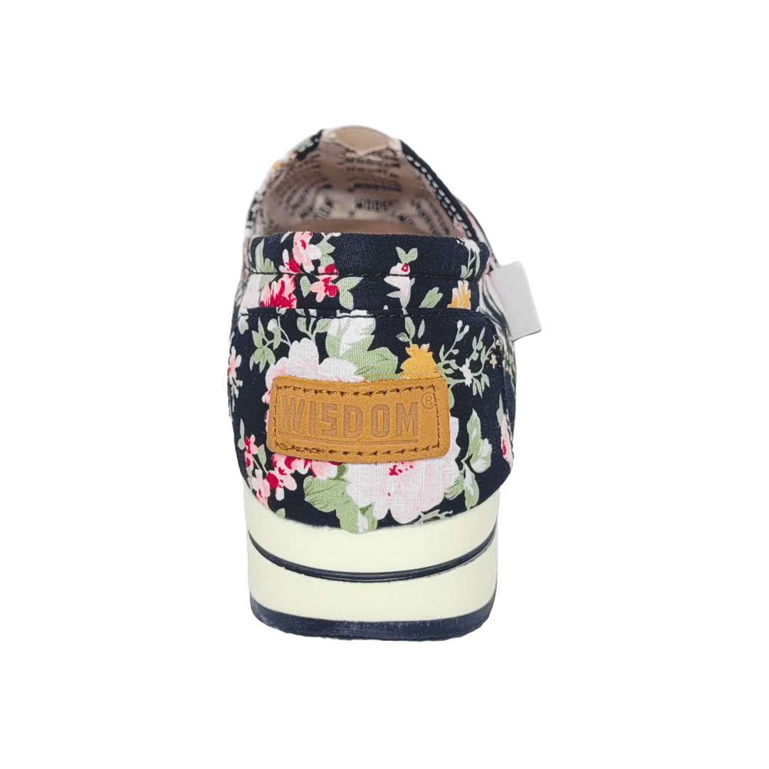 ALPARGATAS WISDOM FLOREADO ROSE MUJER | W - 010 WISDOM 35 - CalzadosPaola