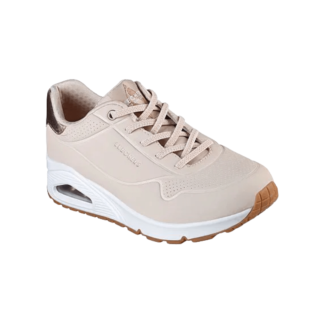 ZAPATILLAS URBANAS SKECHERS UNO SHIMMER MUJER 155196 - NAT SKECHERS 35 - CalzadosPaola