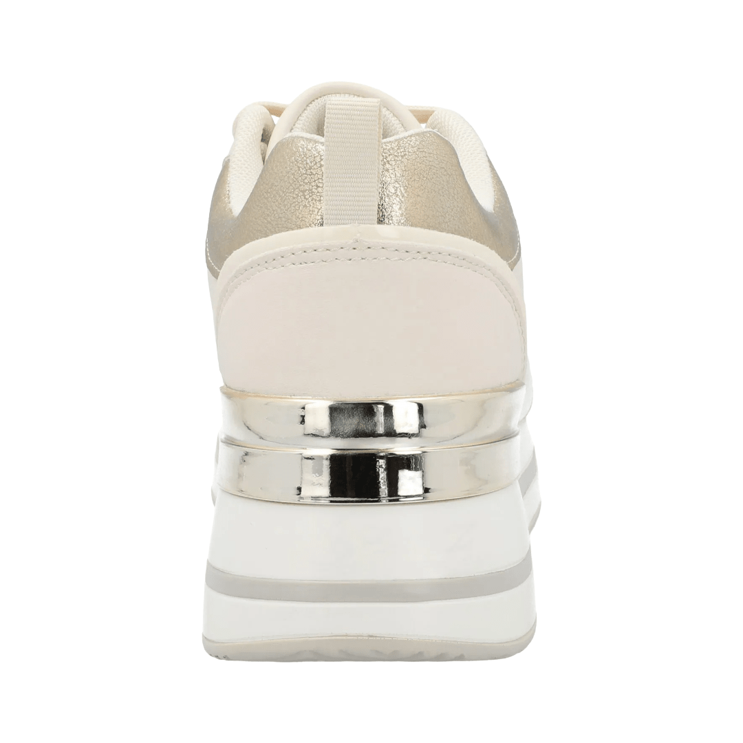 ZAPATILLAS URBANAS AZALEIA BEIGE MUJER AZ210011344 - 033 AZALEIA 35 - CalzadosPaola